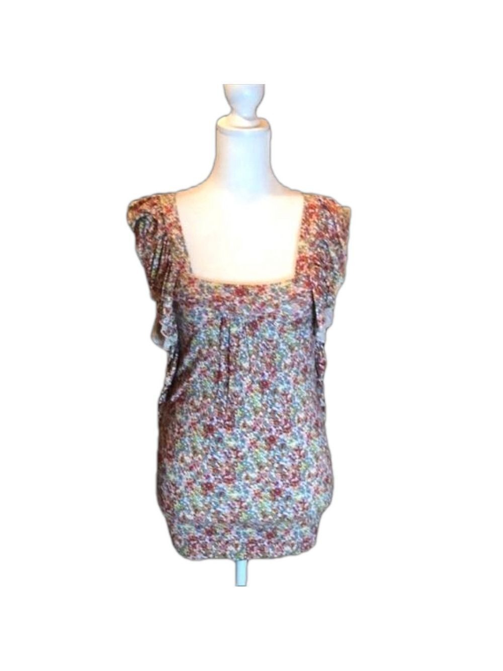 URBAN BEHAVIOR Cute Floral Print Tank Top Size XS